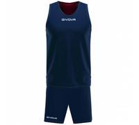 Givova Ensemble de basket réversible KITB03-0412 S