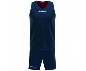 Givova Ensemble de basket réversible KITB03-0412 S