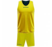 Givova Ensemble de basket réversible KITB03-0702 XS