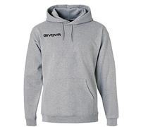 GIVOVA Free Time Sweat à Capuche Homme, Gris, S