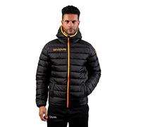 GIVOVA G013 Blouson Unisex, Noir/Orange Fluo, XL