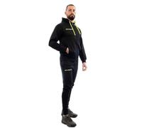 GIVOVA King 4 Season survêtement, Noir/Jaune Fluo, XL Unisex