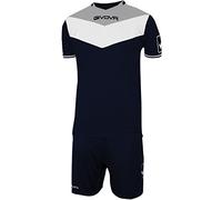 Givova, kit champ, Mixte Adulte, bleu/gris clair, S