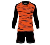 GIVOVA Kit Portiere Difesa T-Shirt, Orange Fluo/Noir, M Mixte
