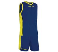 givova KIT Power Interlock BLU/Giallo TG. 3XL
