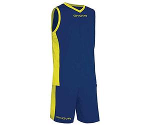 givova KIT Power Interlock BLU/Giallo TG. L