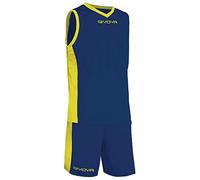 givova KIT Power Interlock BLU/Giallo TG. S