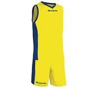 givova KIT Power Interlock Giallo/BLU TG. M