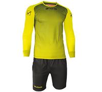 givova Kitp008, Unisexe Adulte, Mixte, Giallo Fluo-Nero, XXL