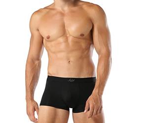 Givova® Lot de 6 boxers pour homme, en coton, élastique, pour homme, couleurs à la mode, 2 noirs, 2 gris, 2 bleu