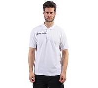 GIVOVA MA005-0003-6XS Polo Blanc, 6XS pour Homme