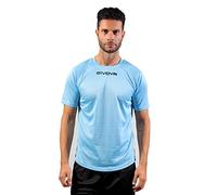 Givova - MAC01 - T-shirt de Sport - Homme - Bleu (céleste) - L