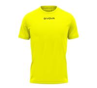 Givova - MAC01 - T-shirt de Sport - Homme - Jaune (Fluo) - L