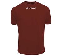 Givova - MAC01 - T-shirt de Sport - Homme - Rouge (bordeaux) - 2XL