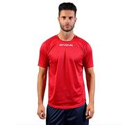 Givova - MAC01 - T-shirt de Sport - Homme - Rouge - L
