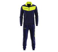 GIVOVA Mixte Combinaison Visa, Blu/Giallo Fluo, 3XL