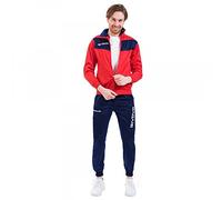 GIVOVA Mixte Combinaison Visa, rouge/bleu, L