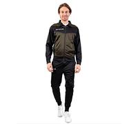 GIVOVA Mixte Combinaison Visa, VERT MILITAIRE/NOIR 4S, 4XL
