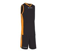 givova Nero/Arancio 3XL KIT Power Interlock TG Unisex-Adult