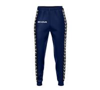 GIVOVA Pantalon Terry Band BLU TG. XS