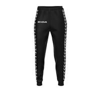 GIVOVA Pantalon Terry Band Nero TG. M