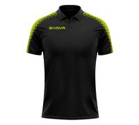 Polo Givova Club Noir L