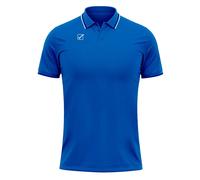 Givova Polo Action Piqué coton manches courtes Bleu S