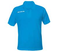 Givova Polo Summer coton piqué Bleu 3XL