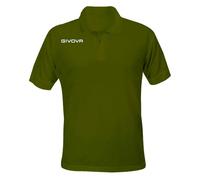 Givova Polo piqué coton Summer Vert 3XL