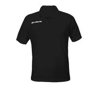 Givova Polo Summer piqué coton Noir 2XL