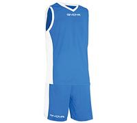 GIVOVA Power Tenue de Basket L Multicolore (Azzurro/Bianco)