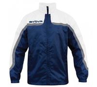 givova Rain Asie Veste XL Bleu Profond/Blanc