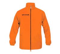 Givova Blouson Pluie Basico – Unisexe Adulte Orange fluo XL EU