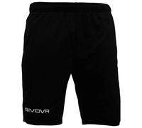 Givova Bermuda en polaire One Noir Unisexe 3XL