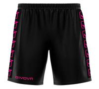 Givova Short à poly bande Noir XL