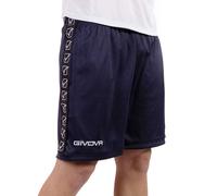 Short à bande Givova Poly Bleu 2XL