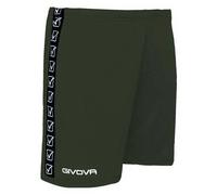 Givova Short à bande Poly Vert 4XL