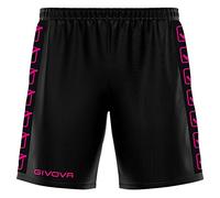 GIVOVA Short Poly Band, Nero/Fuxia Fluo, L