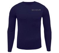 Givova Sous-maillot manches longues Corpus 3 élastique Bleu 2XL