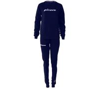 Givova Survêtement 104 – à col rond et paillettes – Bleu XL Femme