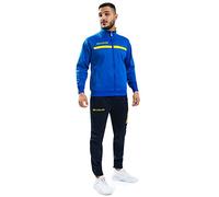 Givova, survêtement givova un full zip, blue clair/jaune, L