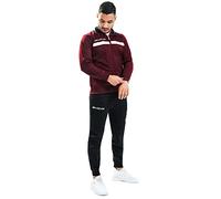 Givova, survêtement givova un full zip, granade/noir, L