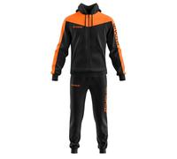 GIVOVA Survêtement Rome à Capuche POLARFLEECE Noir/Orange Taille M