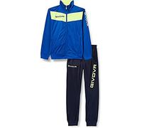 Givova, survêtement visa fluo, blue clair/jaune fluo, 3XL