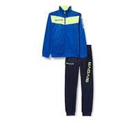 Givova, survêtement visa fluo, blue clair/jaune fluo, L