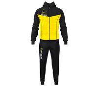 GIVOVA Survêtement Visa Melange avec Capuche POLARFLEECE Noir/Jaune Melange Taille 2XL