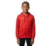 Givova Sweatshirt à capuche 500 zippé en polaire Rouge 2XS