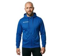 Givova Sweatshirt à capuche 500 polaire zippé Bleu M