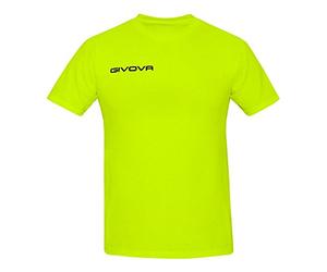 Givova, t- chemise fraîche, jaune fluo, 3XL