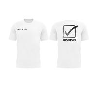 T-shirt Givova Cubo Blanc 2XL